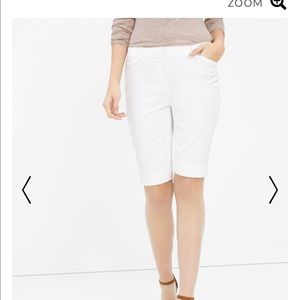 White House Black Market stretch Bermuda shorts